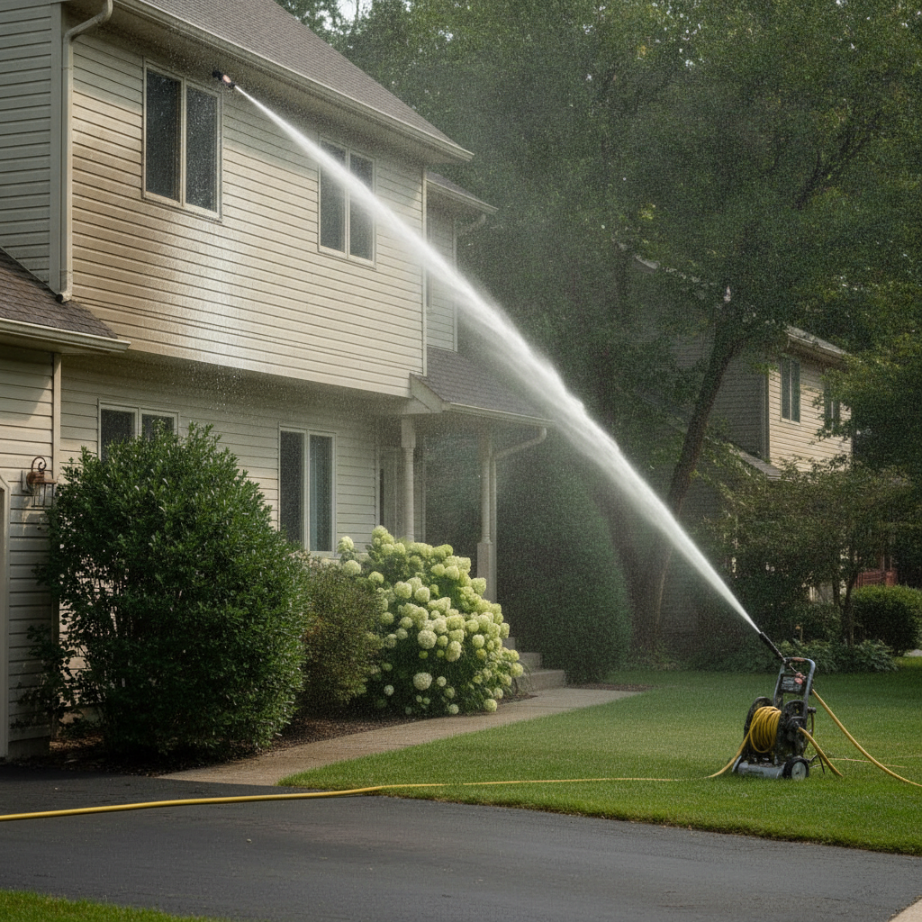 House Washing - No Face and No Text